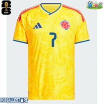 Colombia Luis Diaz #7 Hjemmedrakt VM 2026 Kortermet